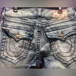 True Religion light wash jeans